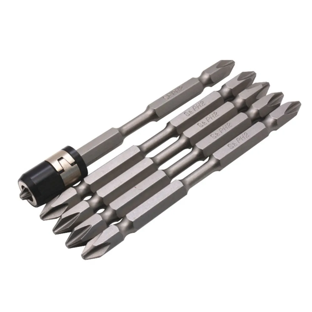 Hot 10Pc/Set Hardness 21mm Cross Double Head Screwdriver Bit
