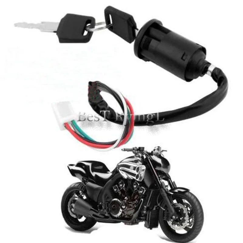 

Universal Motorcycle Motorbike Ignition Switch Key with Wire for Honda/for Yamaha for Suzuki Scooter ATV Moto Accessories