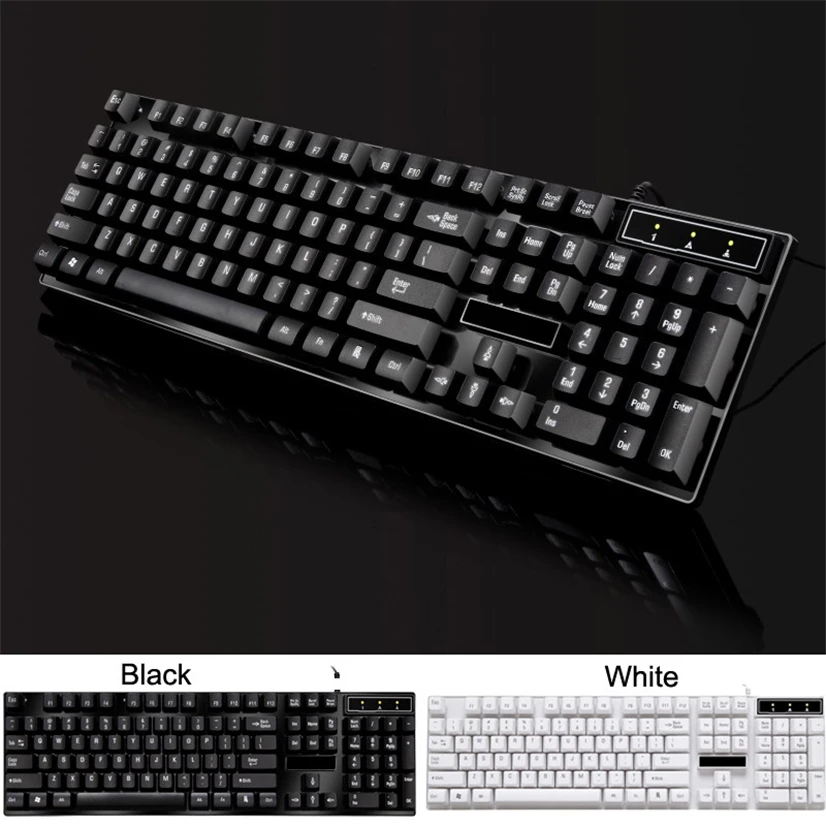 

ZGB Q17 Float Keycap USB Mechanical Keyboard Mouse Combo wired clavier Gamer Gaming keyboard for computer Laptop Game keyboard