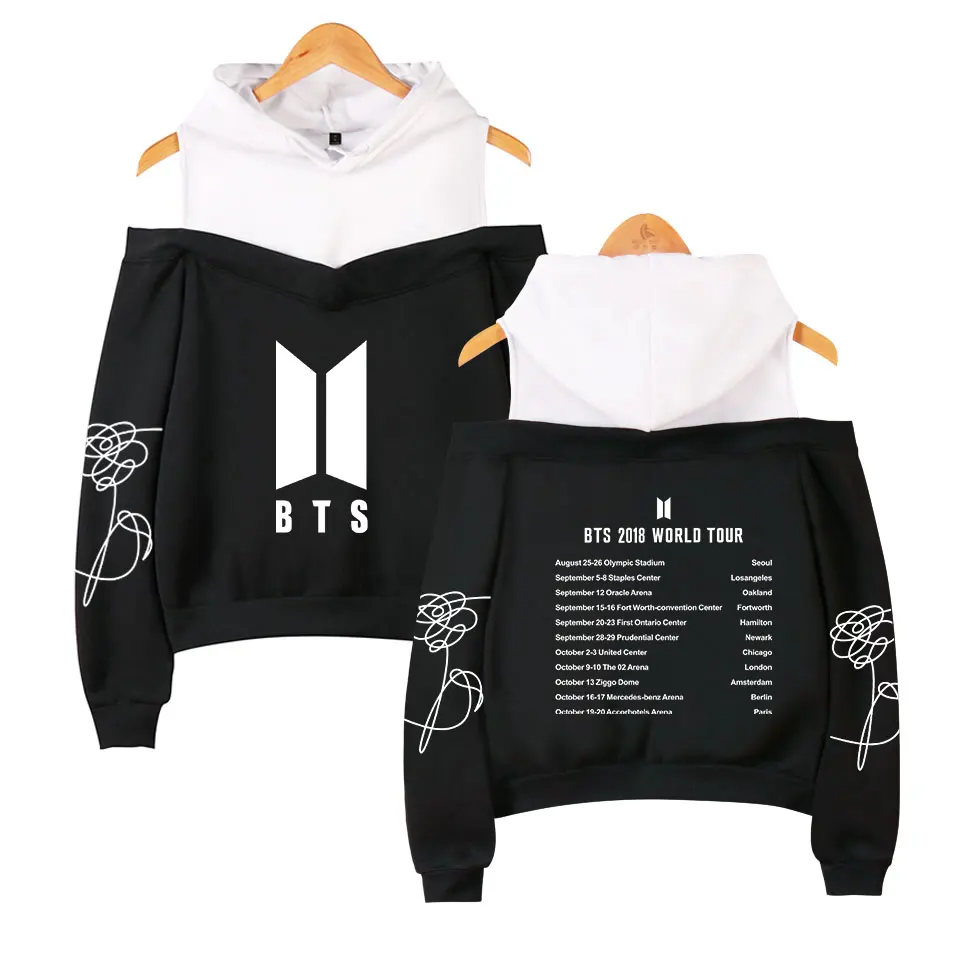 2019 BTS Idol альбом Love Yourself ответ Модные женские Bangtan мальчики с капюшоном открытыми