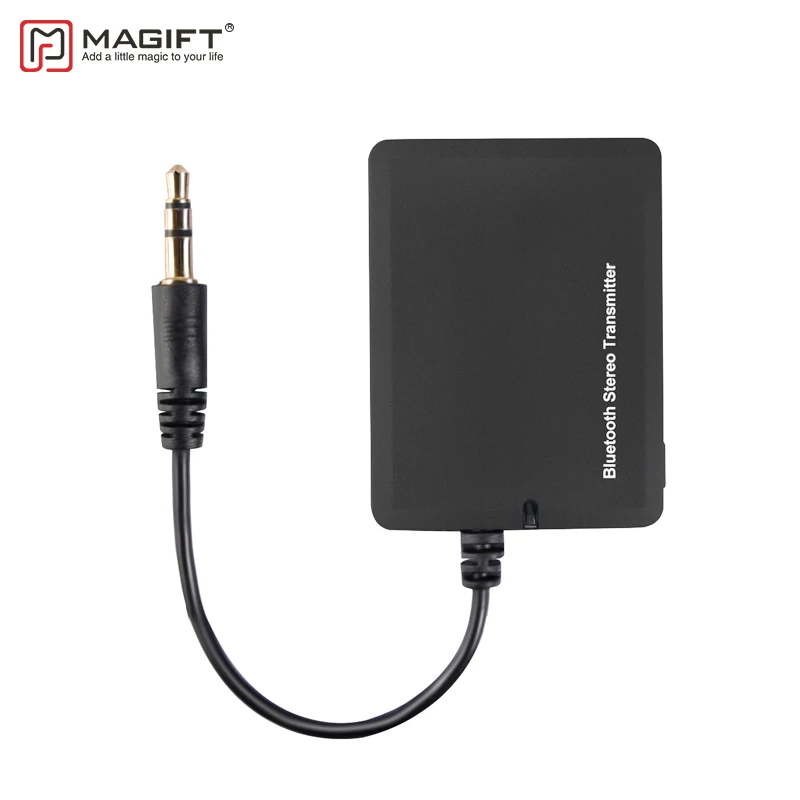 

Magift Bluetooth Transmitter Wireless Bluetooth Audio 3.5mm A2DP Stereo Double Adapter for iPod Headphones TV Mp3 Car Speaker