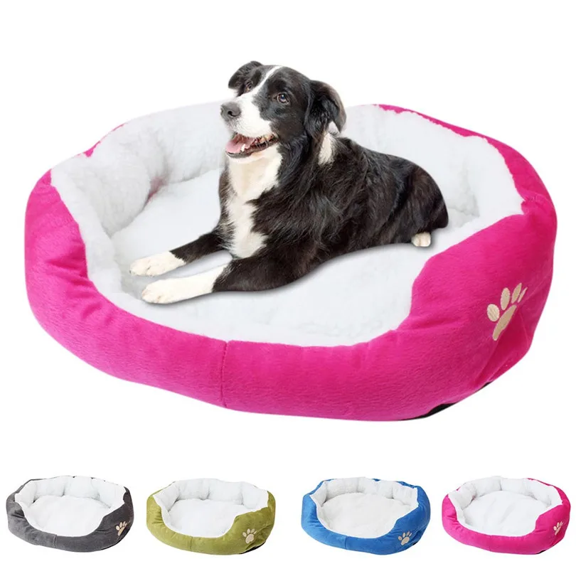 Comfortable Mechanical Wash Pet Dog Bed Mats Puppy Cat Fleece Warm Bed House Plush Cozy Nest Mat Pad Winter Insulation (11)