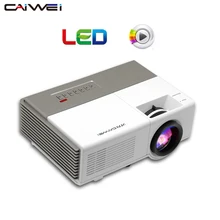 CAIWEI Mini Projector Digital TV HDMI USB Home Theater LED Projector home theater for Movie games entertainment