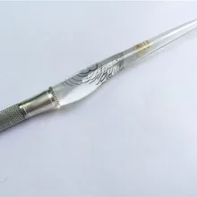 6 шт. ручной работы ручной косметический Кристалл постоянный Макияж 3D для бровей microblading татуировки ручной пера