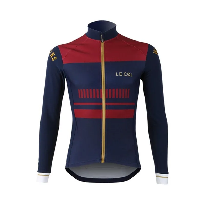 Spring autumn men long sleeve cycling Jersey le col 2019 pro team mountain road roupa ciclismo triathlon wear bicycle shirt MTB