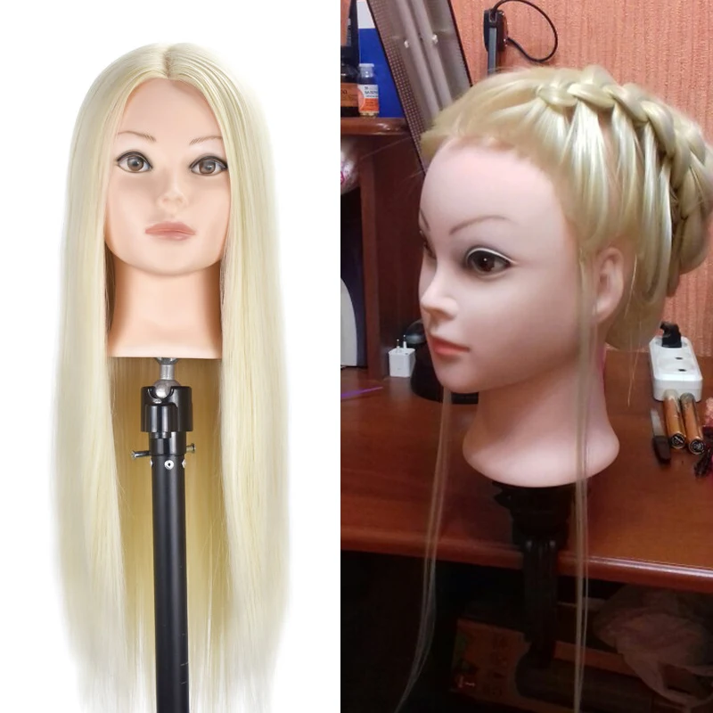 hairdressers styling head