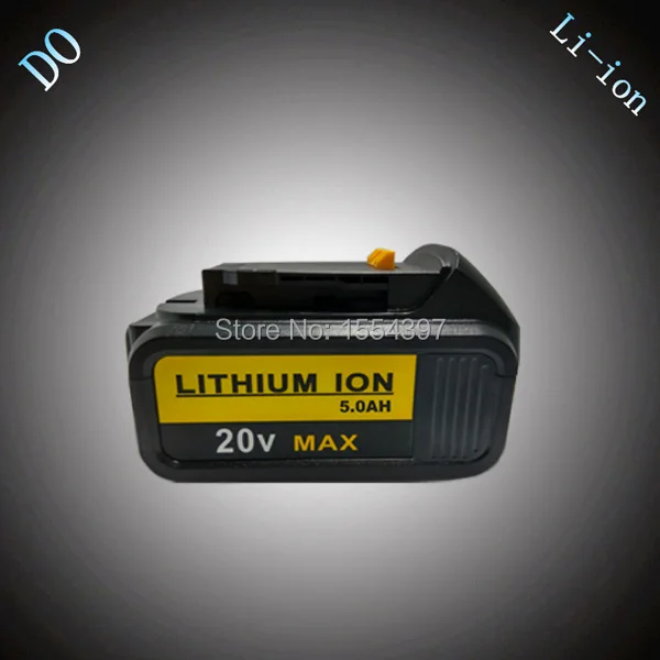 

5000mAh Rechargeable Lithium Ion Power Tool Battery Replacement for DEWALT 18V DCB180 DCB181 DCB182 DCB200 DCB201 DCB203 DCB204