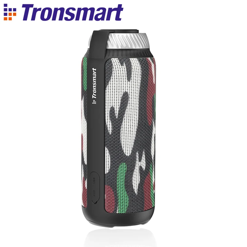 Tronsmart Element T6 Bluetooth Speaker 25W Portable Speaker with 360 Stereo Sound Soundbar Column 15H Play Time-Camouflage Tronsmart Element T6 Bluetooth Speaker 25W Portable Speaker with 360 Stereo Sound Soundbar Column 15H Play Time-Camouflage