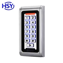 HSY Подсветка клавиатура IP68 Водонепроницаемый блок радиочастотного бесконтактного EM карта кнопочная панель для двери автономный доступ Contro