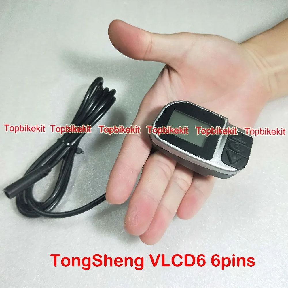 Tongsheng Маленький дисплей VLCD6 6 контактный разъем для TSDZ2 Средний привод двигателя 250