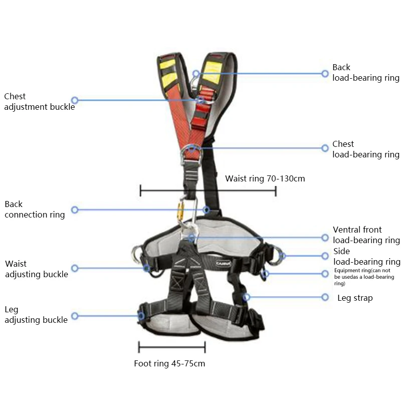 Camna нагрудный ремень для альпинизма, нагрудный ремень, ремень безопасности для альпинизма