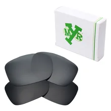 2 пары Mryok поляризованные Сменные линзы для-солнцезащитные очки с двумя мордочками, невидимые черные и черные ИК