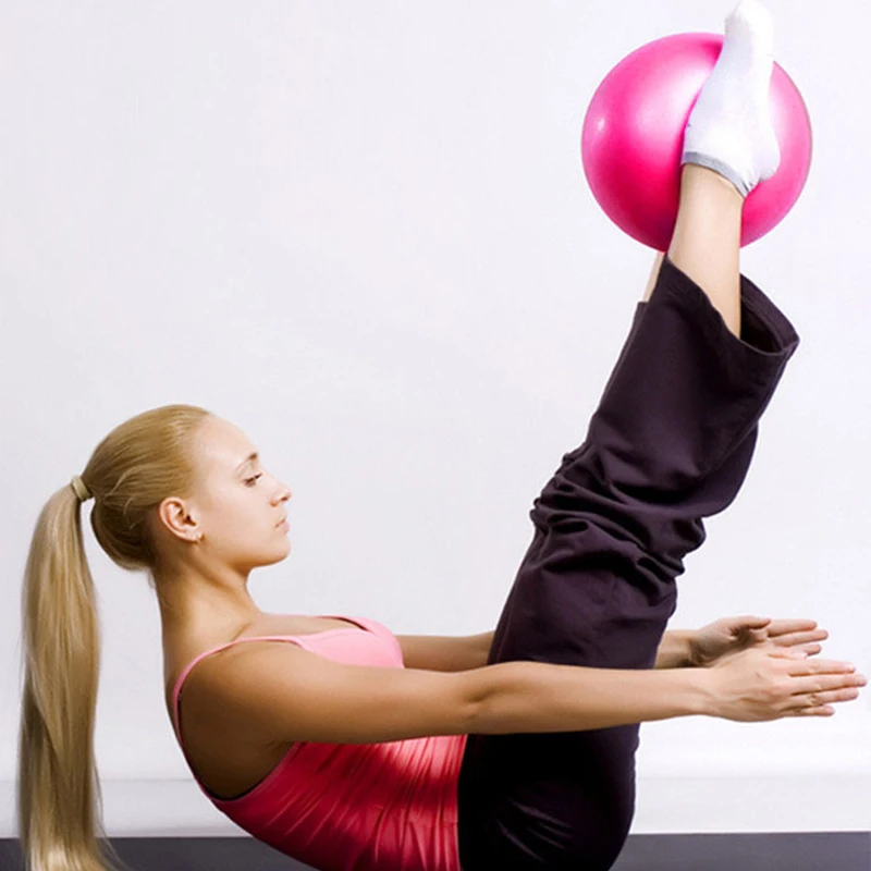 

Fitness 20cm Yoga Ball Utility Yoga Balls Pilates Balance Sport Explosion Proof Balls Smooth Massage Training Exercise Yoga Gym