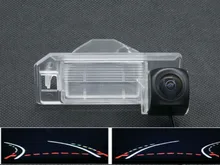 Fisheye Trajectory Tracks 1080P Car Rear view Camera for Mitsubishi ASX 2011 2012 2013 RVR Outlander Sport XL Car Reverse Camera