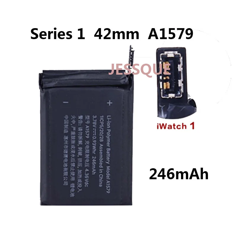 42Mm A1579 246MAh Baterai untuk Apple 
