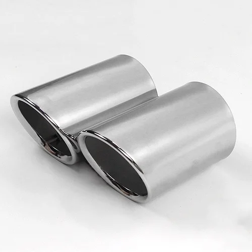 2pcs Silver Для Toyota Camry XV70 SE XSE спортивный автомобиль Стайлинг задние наконечники выхлопной трубы глушитель аксессуары из нержавеющей стали - Цвет: 2pcs Silver