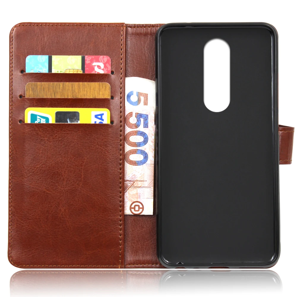 Для Wiko вид Премьер чехол 5 7 ''Стенд Wallet искусственная кожа флип Коке для