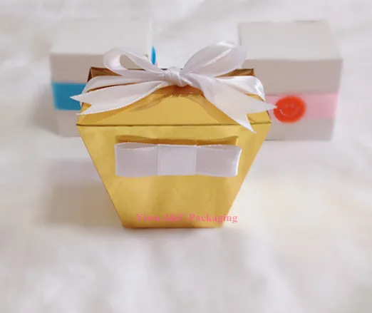 Free Shipping Shiny Gold Takeout Wedding Favor Bo Party Box Sweet Free Shipping Shiny Gold Takeout Wedding Favor Bo Party Box Sweet