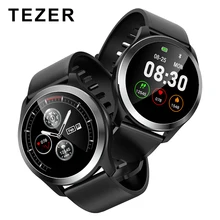 TEZER Z03 ECG PPG Smart Watch With ECG Playback Diagram Blood Pressure Heart Rate Monitor Adjustable Brightness Smartwatch