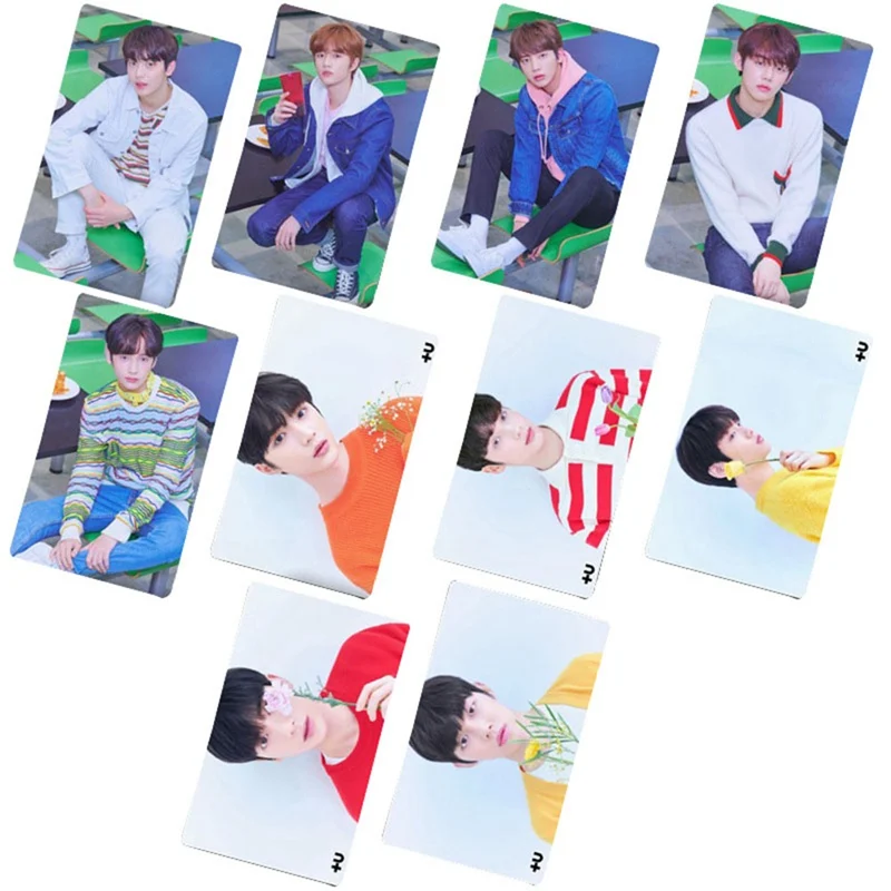 10 шт./компл. K pop TXT Stikcy Фотокарточка stomorrow X Together мечта главы звезды DIY Кристальные