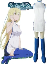 Envío Gratis ¿ Es Malo para tratar de Recoger a Las Niñas en una Mazmorra Ais Wallenstein Vestido de Cosplay del Anime