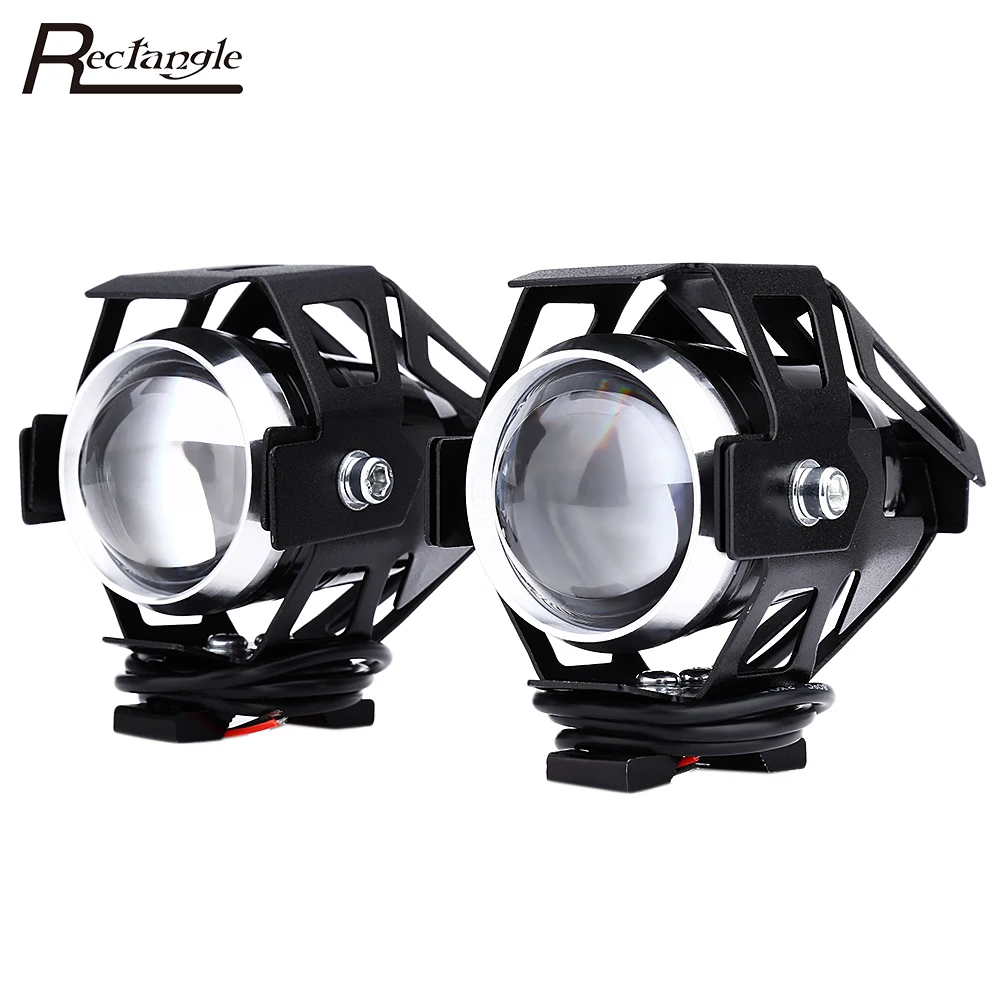

2pcs 10W 12V 3000LM U5 LED Transform Spotlight Motorcycle Headlight Aluminum Alloy Material High Brightness Easy to Install