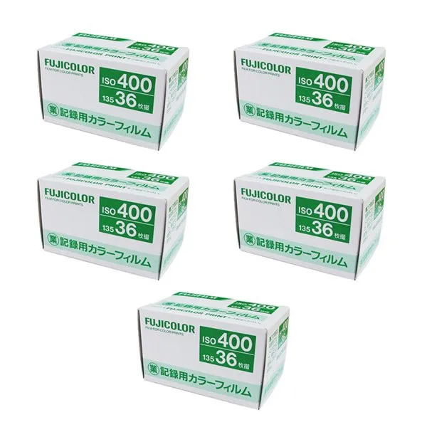 Fujifilm Fujicolor 400 промышленная пленка для бизнеса ISO 400 135-36 форма Япония