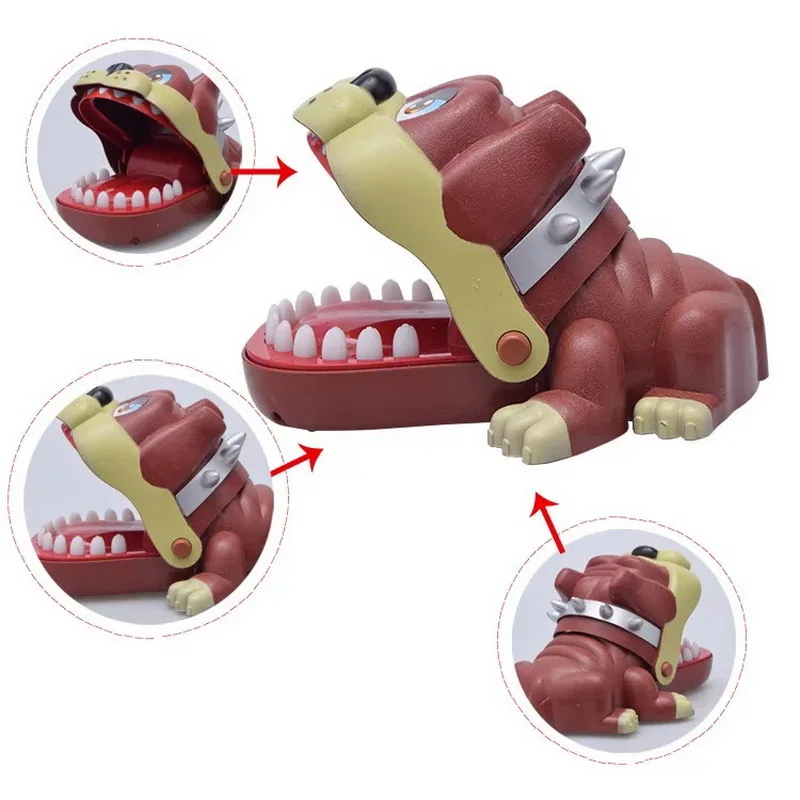 Bite Hand Board Game Careful Vicious Dog Biting Finger Interactive Toy