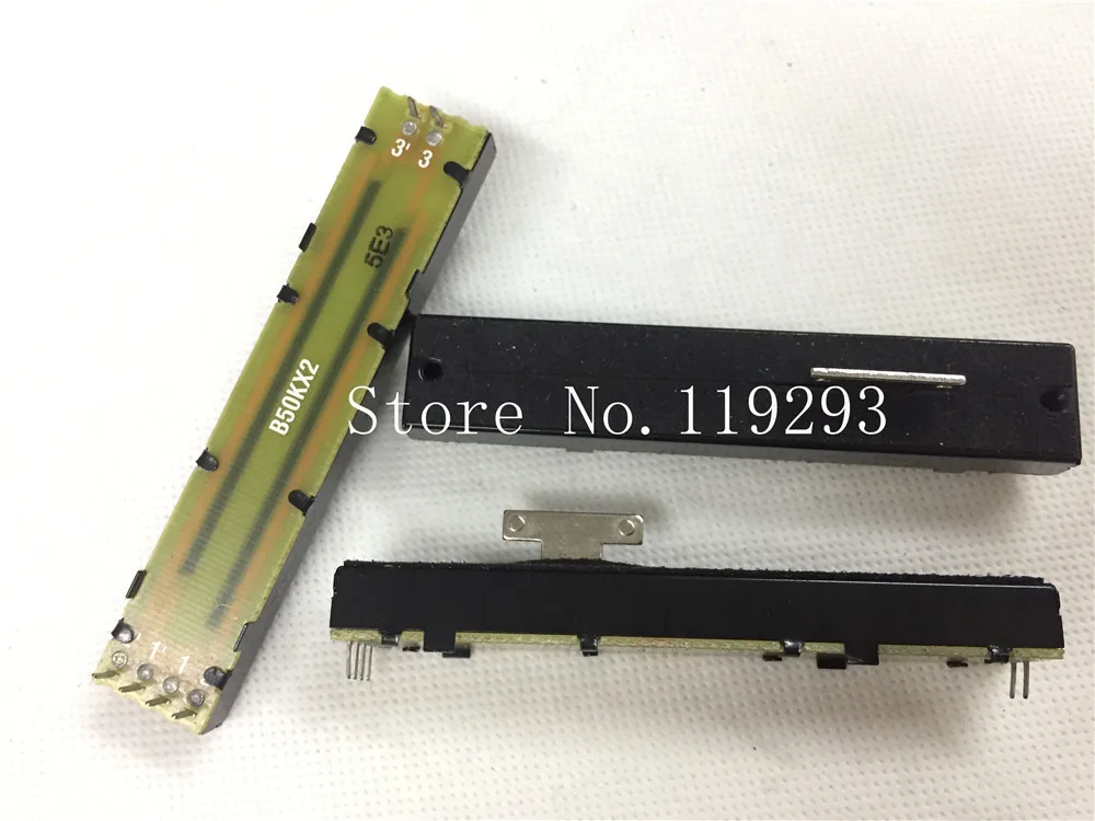 [Sa] Taiwan Alpha 88Mm Schuifpotentiometers Met Stofdicht Membraan