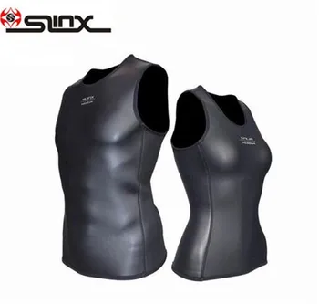 

SLINX 2mm Neoprene Diving Vest Men Women Wearable Wetsuit Sleeveless Jacket Suit for Surfing Boating Swimming Snorkling