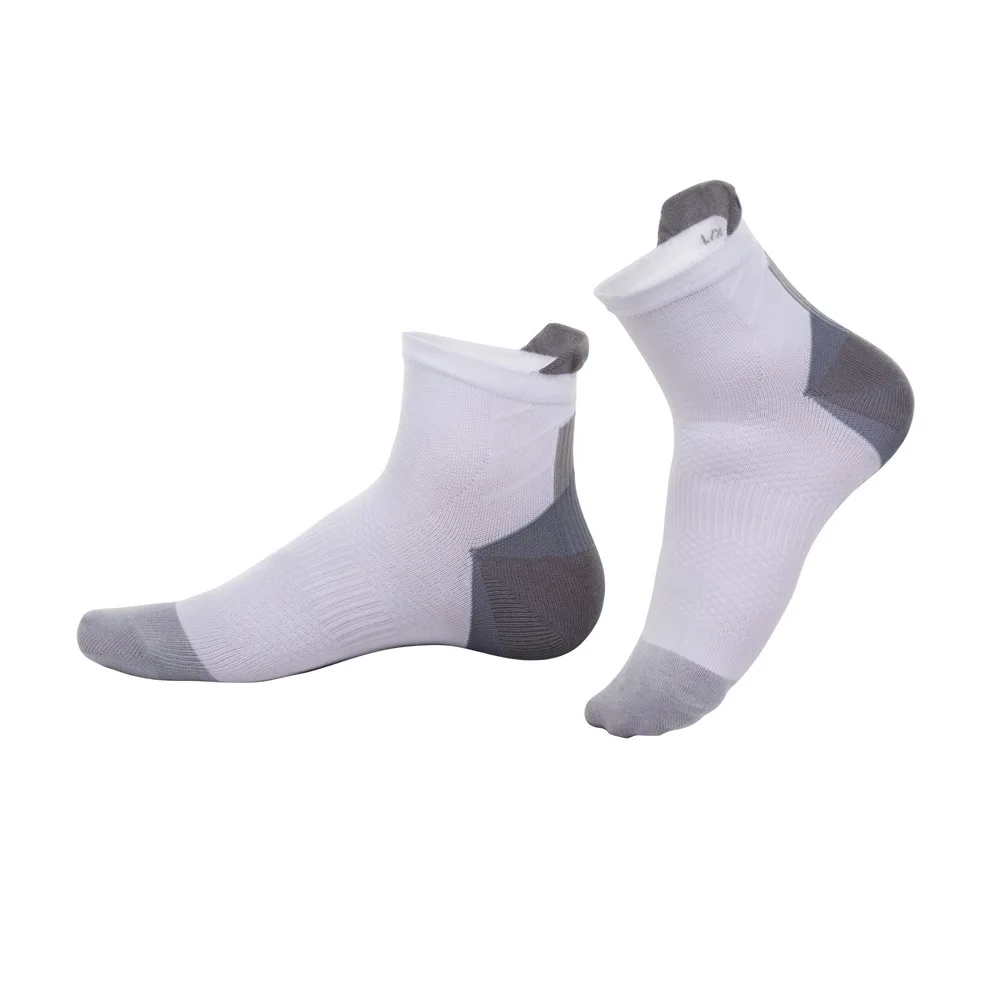 Bai Hui Short Compression Socks Women Men Running Outdoor Sports Hiking Cycling Foot Plantar Fascia Pressure Profession Socks Nylon - Цвет: Bai Hui