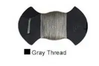 Черная замша из натуральной кожи DIY Ручная сшитая крышка рулевого колеса автомобиля для Ford Focus 3 2012- KUGA Escape 2013 - Название цвета: Серый