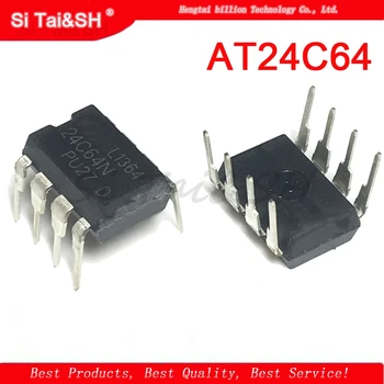 

10PCS AT24C64N AT24C64 AT24C64A AT24C64AN DIP8 24C64 eeprom New original fast delivery