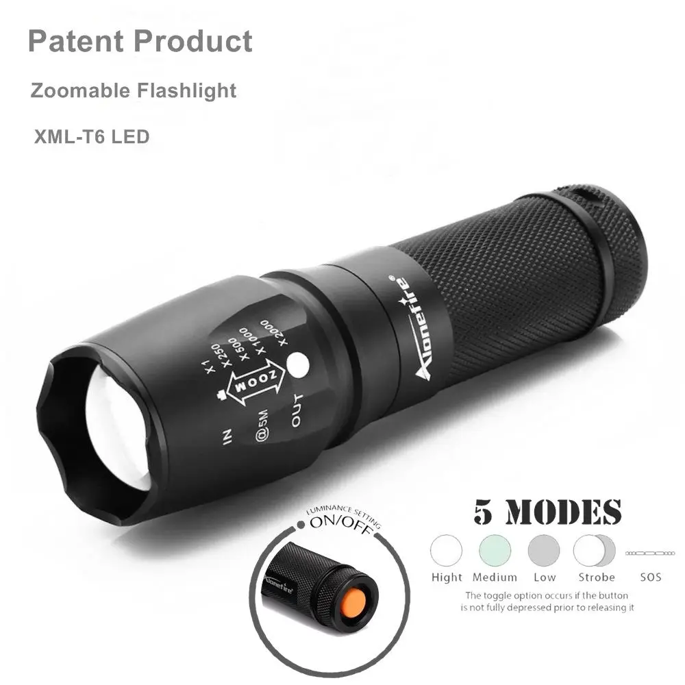 E26 T6 led flashlight (7)