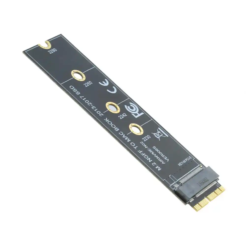 ABS 2.5 inch SATA 6 GB 3.0 Fino a Slot Scheda Adattatore per MacBook Air PRO SSD A1466 A1465 A1398 A1425
