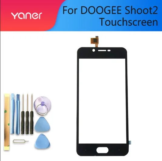 Сенсорный экран для Doogee Shoot 2 сенсорный 5 дюймов дигитайзер панель переднее стекло