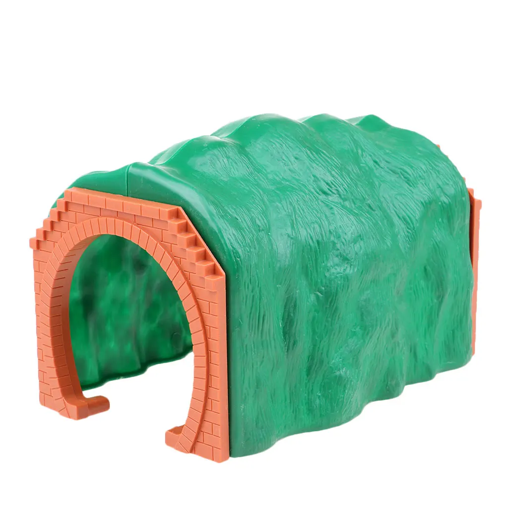 DIy Diorama Architecture Train Tunnel Sand Table Model Children Toy Cave Train Tunnel Cave Train Scenery DIY Accessories 