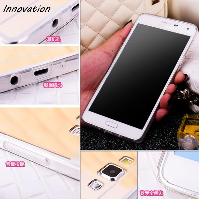 Ultra Thin Clear Soft TPU Silicone Cover Cases Samsung