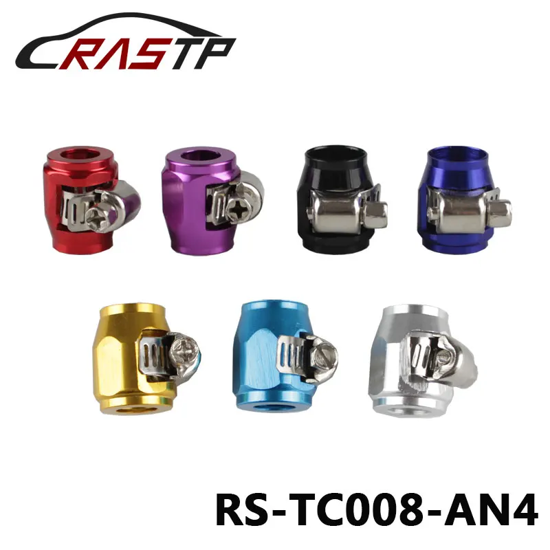 

RASTP-Universal Racing AN4 13mm Straight Hose End Clamp Fittings JDM HEX Finishers Fuel Oil Water Pipe RS-TC008-AN4
