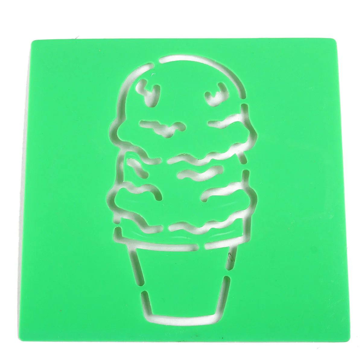 6 pz Plastica Colorati Per Bambini Panti Modello di apprendimento Tavolo Da Disegno Giocattolo Educazione Stencil Giocattoli Per Bambini Favor Regalo Ice