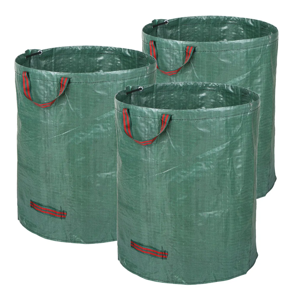3 шт./компл. 72 галлонов садовая сумка многоразовая овощная садоводческая сумка садовый лист мусорные мешки