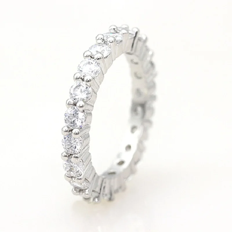 Обручальные кольца способа для 2017 женская обувь anillos серебро Цвет кольцо bague en или