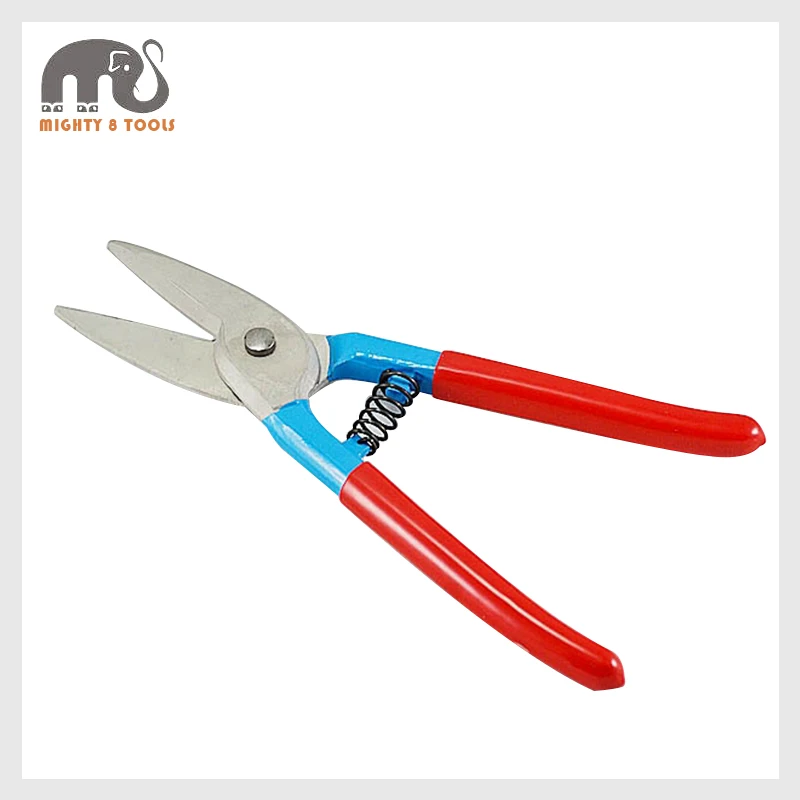 10in 250mm Euro Type Heavy Duty Cr V Tin Snip Metal Sheet Straight Cut