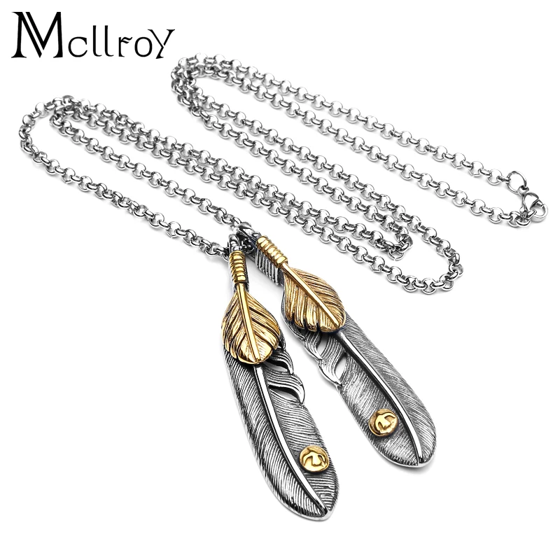 Mcllroy Takahashi Goro Goro's Titanium Jewelry Mens Necklaces 316L