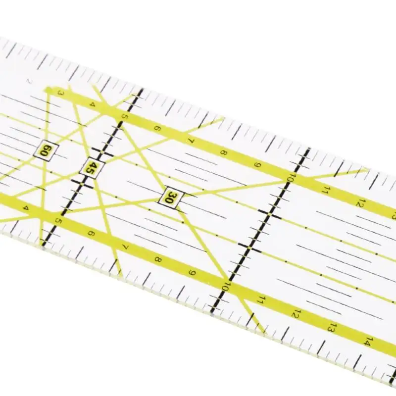 5x30 см прозрачная акриловая швейная Лоскутная линейка для лоскутного шитья ноги линейка портного инструмента ручной работы Инструменты для линейка для лоскутного шитья