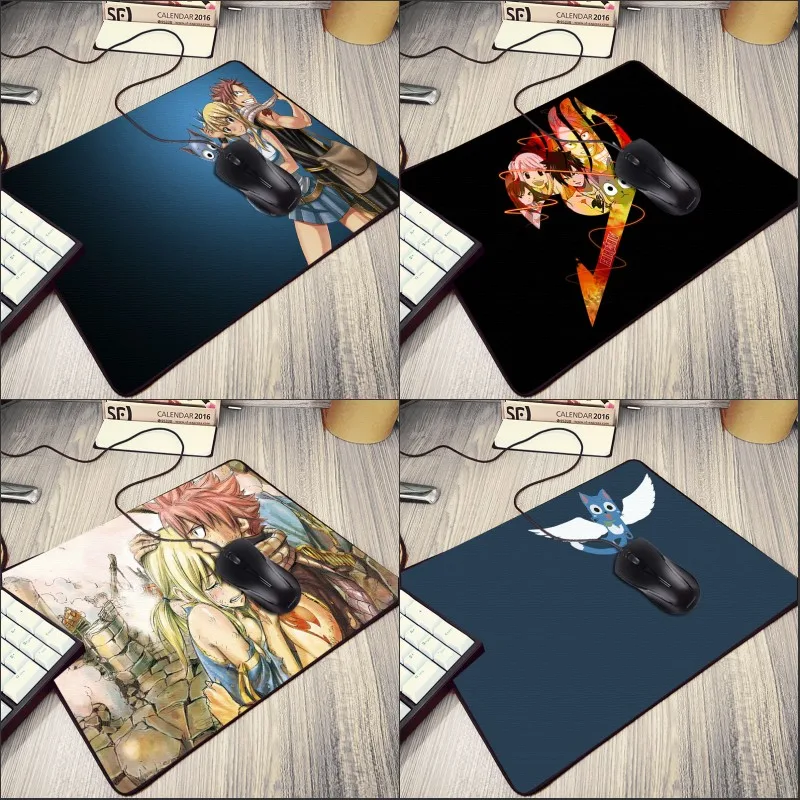 

Mairuige So Cool Popular Anime Style Pc Computer Mousepad FAIRY TAIL Comic Manga Mini Small Size Table Desk Mouse Pad Gaming Mat