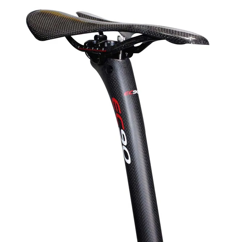 EC90 Cycling Seatpost Carbon 25.4mm MTB Road Mountain Bike Seat Tube Carbon Bicycle Seat Post (12)