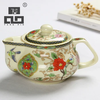 

TANGPIN large capacity dragon ceramic teapot with infuser kettles chinese tea pot set drinkware