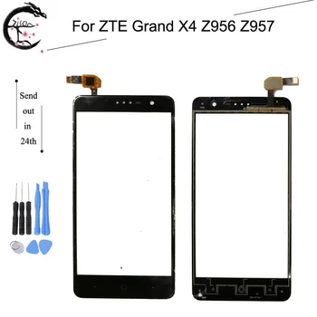 

Touch Panel For ZTE Grand X4 Z956 Z957 Sensor Digitizer Front Glass Screen With Flex Cable Z956 Z957 Touch Screen Touchscreen