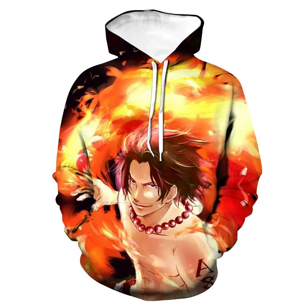 

2018 men's and women's wear new print loose-fitting king of pirates pattern variety of optional fashion casual sweatshirt